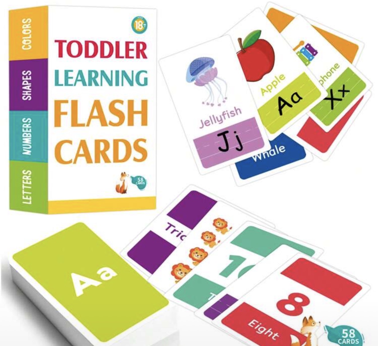 البطاقات التعليمية الشاملة (Flash Cards)